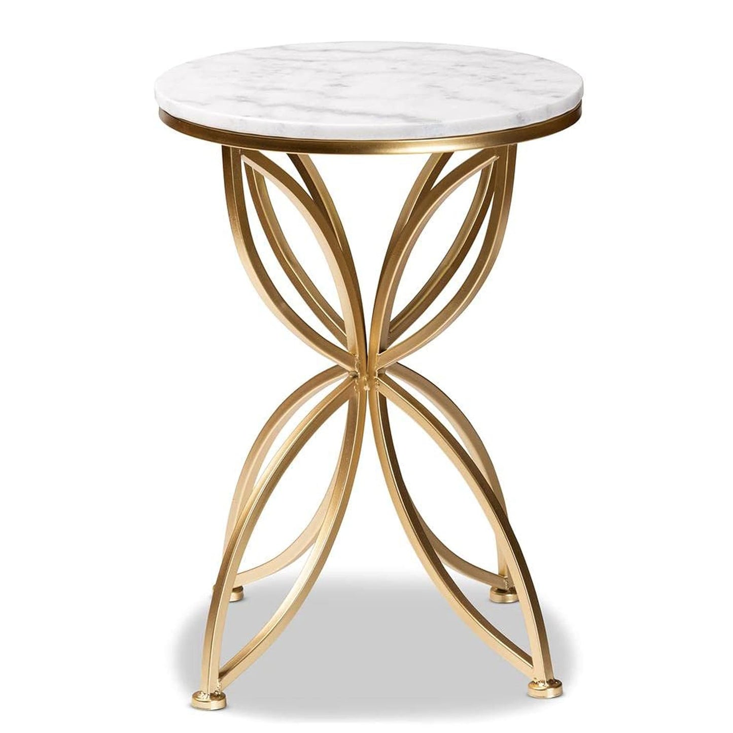 HANDICRAFTS Metal Square Round Side Tables Living Room Small End Tables Accent Table Nightstand